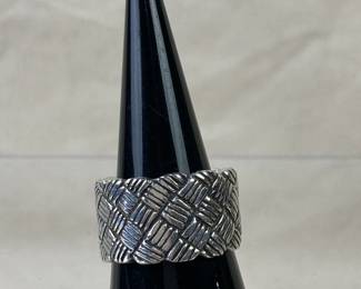 Sterling Silver Braided Ring