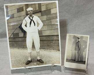 Early to Mid-20th Century Black Americana Military Photograph and Postcard