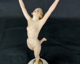 Hutschenreuther Kunstabteilung Art Deco Porcelain Figurine