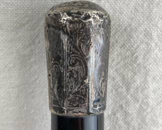 Sterling Silver Mounted Cane