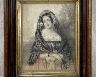 19th Century Victorian Lithograph