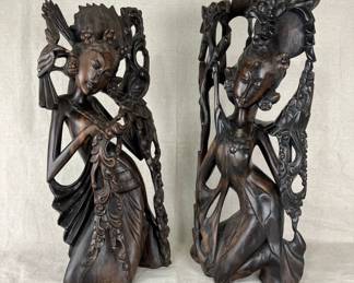 Balinese Figurative Wood Carvings