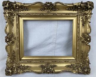 Ornate 19th Century Gold Gilt Frame