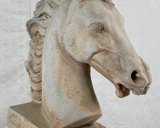 Horse Head Sculpture