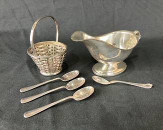 Silverplate Tableware Assortment