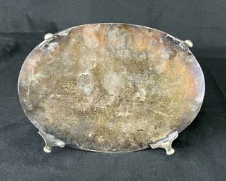Silverplate Biscuit Barrel