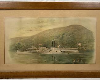 Mary Powell Steamboat Print