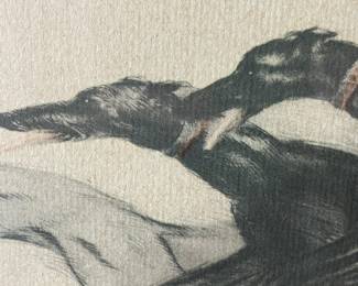 Louis Icart, Speed I, Framed Lithograph, Early 20th Century