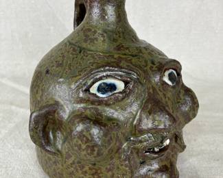 Grace Nell Hewell Stoneware Face Jug