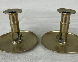 Pair of Brass Candlesticks