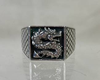 Samuel B. Men’s “Shanghai” Sterling Silver Ring
