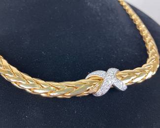 Adler’s 18K Gold and Diamond Necklace