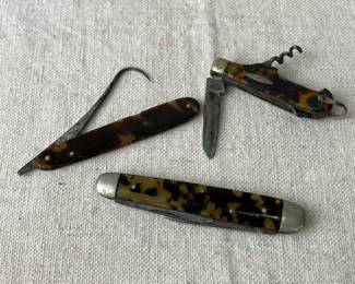 Three Pocket Knives