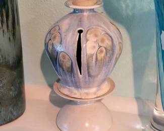 STUDIO ART POTTERY ~ OIL LAMP