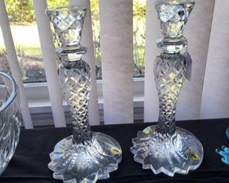 WATERFORD CANDLE STICKS