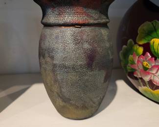 RAKU VASE