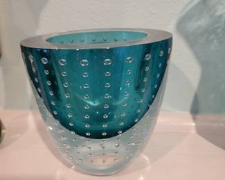 VINTAGE ART GLASS  BY LEON APPLEBAUM