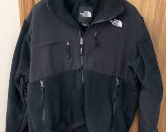 The North Face zip front, fleece lined jacket - L