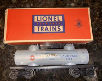 Lionel #6465-60 Tank Car w/Box!