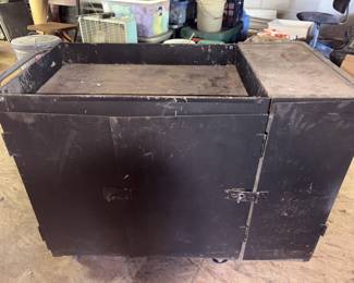Vtg Rolling Tool Cabinet!