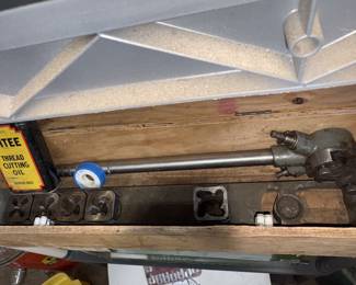 Craftsman Piping Threading Dies w/Handle & Box!