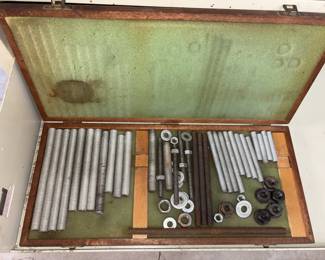 Milling Machine Hold Down Hardware W/Antique Box!