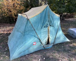 Vtg National Canvas Tent!