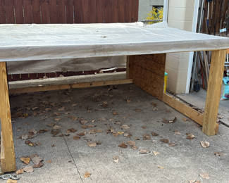 Wood Platform 8'Wx8.5'Dx4'H!
