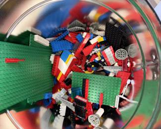 Can of Legos!