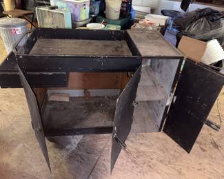 Vtg Rolling Tool Cabinet!