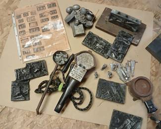 Vtg Lead Toy Molds & Accessories!