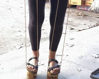 Vintage Walking Stilts!