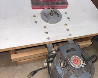 Custom Wood Shaper w/Cutting Blades!