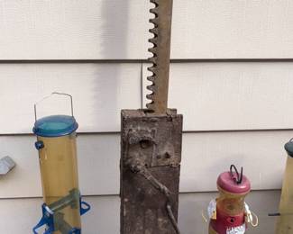 Conestoga Primitive Wagon Jack Engraved 1802!