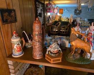 Vintage Ceramic molds.
