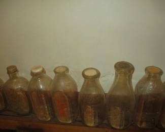 Old Milk Bottles
