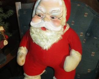 Lg. Vintage Santa Doll