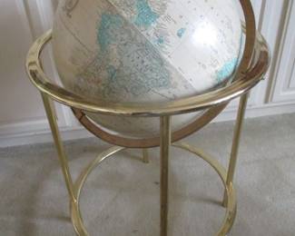 World Globe with Floor Stand