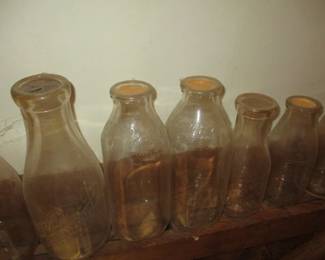 Old Milk Bottles