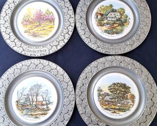 CURRIER & IVES PLATES