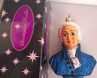 CHRISTOPHER RADKO ORNAMENT MOZART