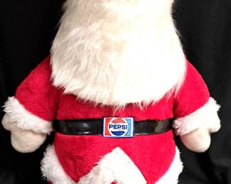 PEPSI STUFFED SANTA CLAUS