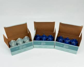 160 PartyLiteTropicalWaterfallOceanMistVotiveCandles