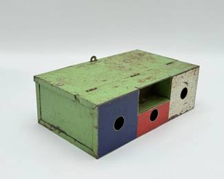 217 VintageMetalBoxwLid