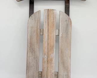 123 WoodenDecorativeSleigh