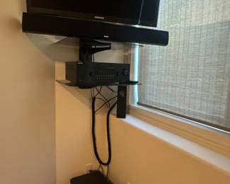 TV with mount