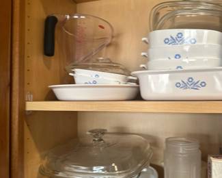 Corningware serving dishes