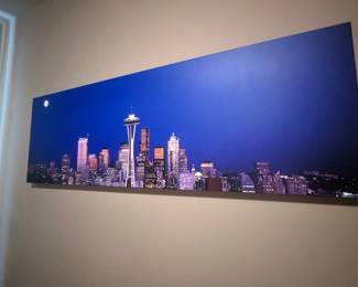 Seattle sky light print