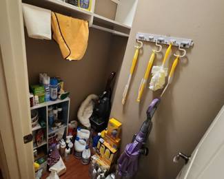 Cleaning supplies & pet supplies