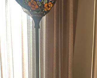 Tiffany-style floor lamp